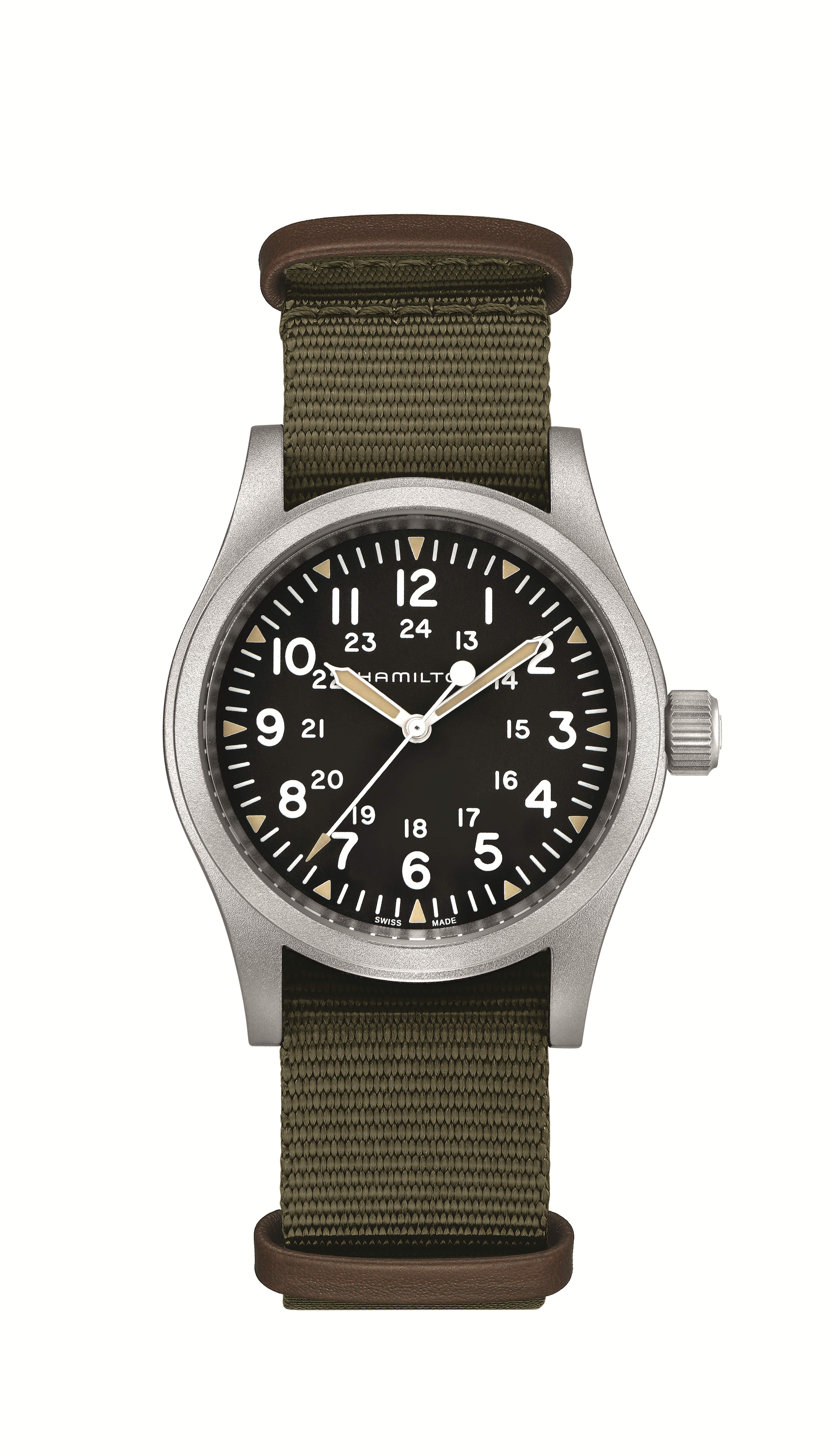 Khaki Field Mechanical - Green NATO - H50 Movement