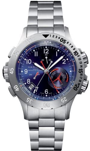 Khaki Navy Regata Chrono Quarzo Blu Acciaio