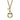 Collana Horsebit Yellow Gold 53CM