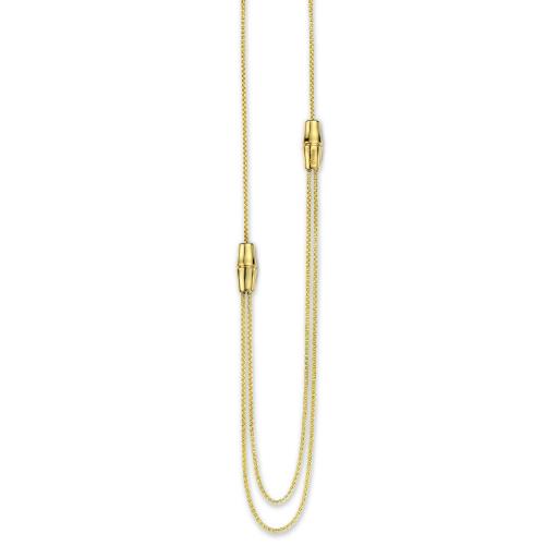 Collana Bamboo 110 CM Yellow Gold