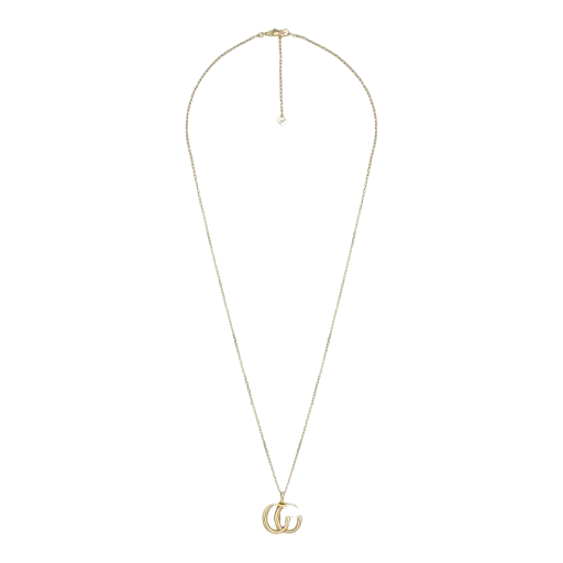 Collana Running G 23MM Pendent GG Yellow Gold